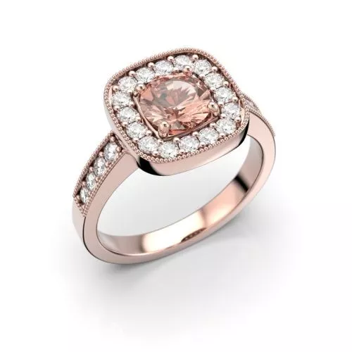 Festive Carolina sormus, punakulta / granaatti 514-126G-PK