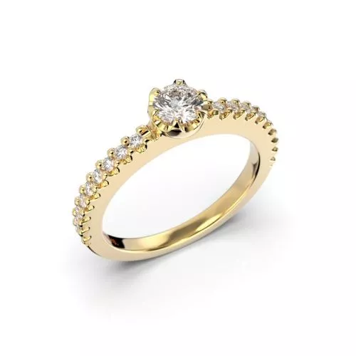Festive Juliette Diamant Ring 14-517-048-KK-HVS1-1