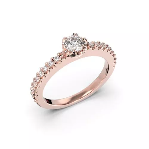 Festive Juliette Diamant Ring 14-517-048-PK-HVS1-1