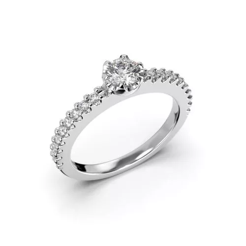 Festive Juliette Diamant Ring 14-517-048-VK-HVS1-1