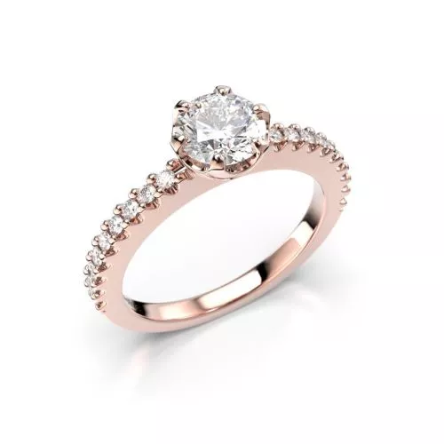 Festive Juliette Diamant Ring 14-517-088-PK-HVS1-1