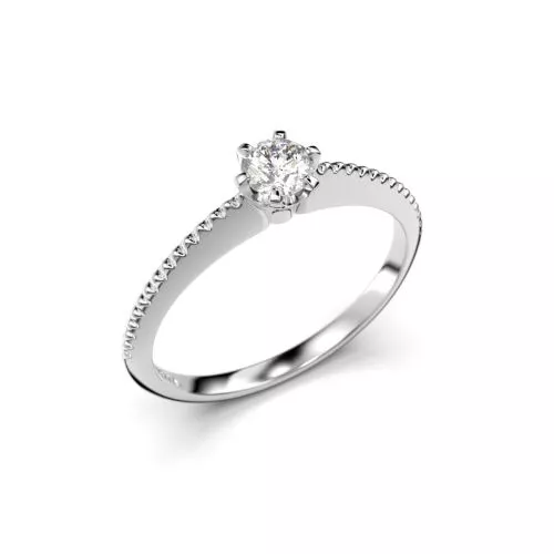 Festive Larissa timanttisormus, platina 554-020-PT