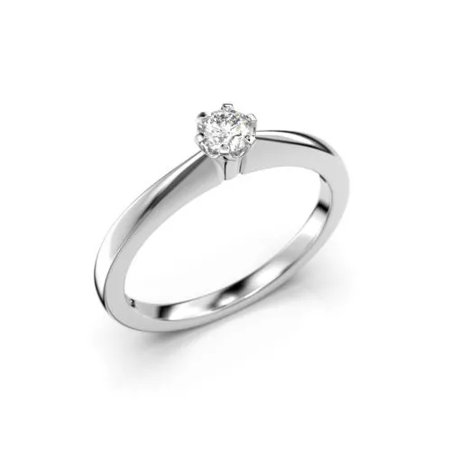 Festive Vivian timanttisormus, platina 557-015-PT