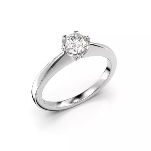 Festive Vivian timanttisormus, platina 557-040-PT