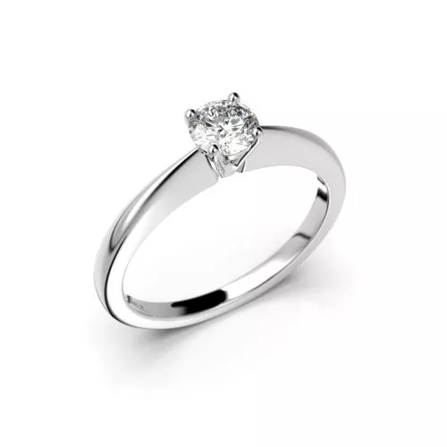 Festive Vanessa timanttisormus, platina 558-030-PT