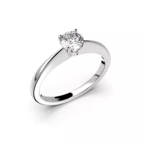 Festive Vanessa timanttisormus, valkokulta 558-040-VK