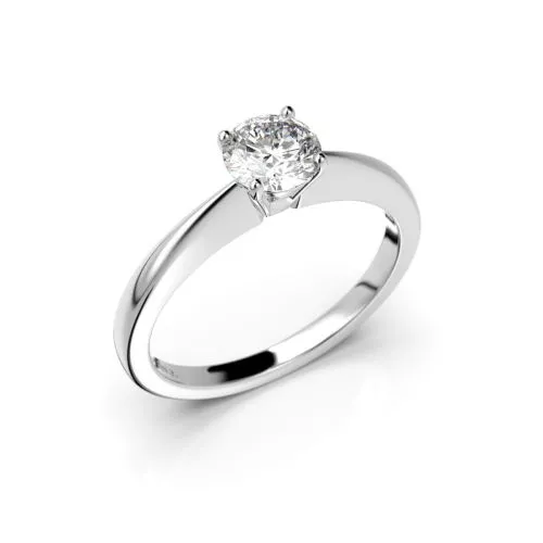 Festive Vanessa timanttisormus, platina 558-050-PT