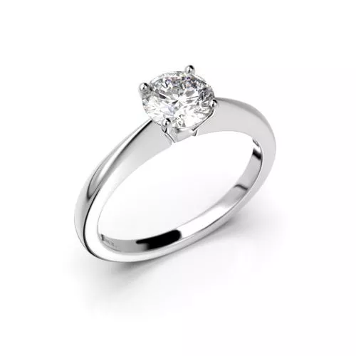 Festive Vanessa timanttisormus, valkokulta 558-070-VK