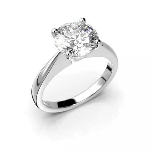 Festive Vanessa timanttisormus, platina 558-200-PT