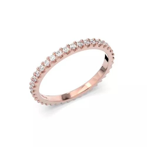 Festive Juliette Allianssi timanttisormus, punakulta 560-042-PK