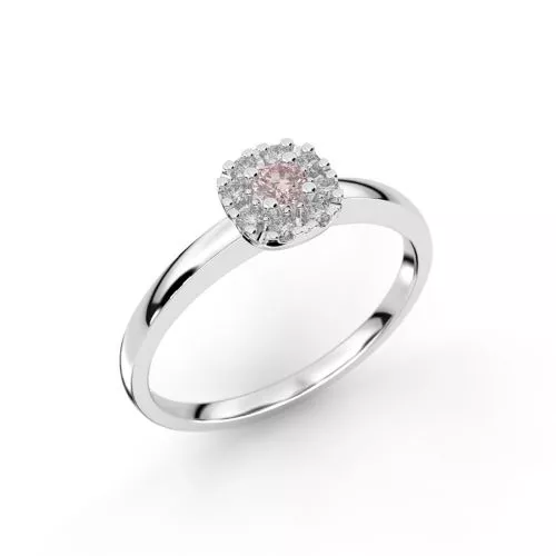 Festive Jasmin Morganiitti timanttisormus, platina 562-015M-PT