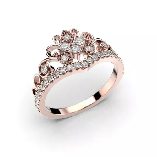 Festive Donna Diamant Ring 14-564-035-PK-HSI1-1