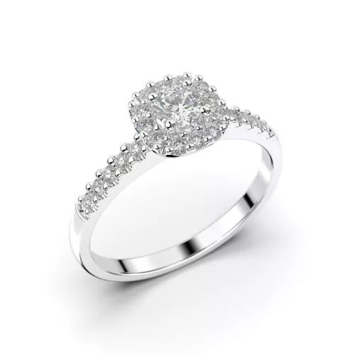 Festive Janette timanttisormus, platina 566-040-PT