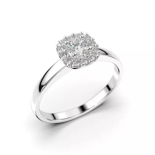 Festive Janette timanttisormus, platina 567-030-PT