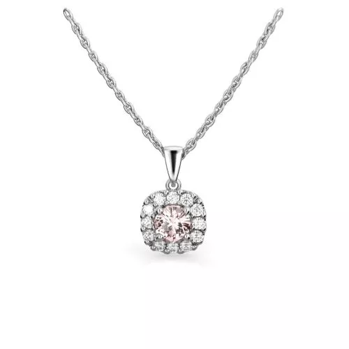 Festive Janette Morganiitti timanttiriipus, platina 567-030MR-PT