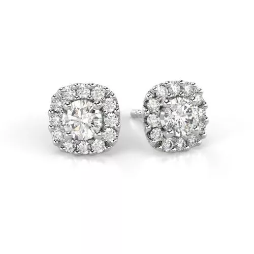 Festive Janette 0,60ct Diamanten Ohrringe 14-567-060K-VK-HVS1-1