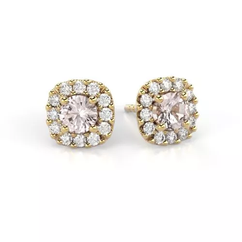 Festive Janette Morganiitti timanttikorvakorut, keltakulta 567-060MK-KK