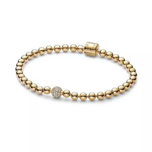 Pandora Beads & Pave rannekoru 19 cm 568342C01-1