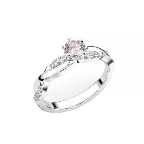 Festive Teresa Morganiitti timanttisormus, platina 569-044M-PT