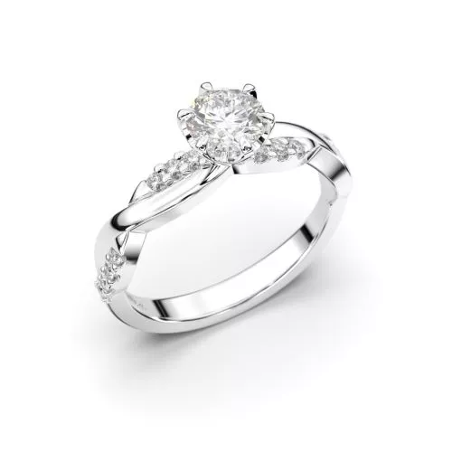 Festive Teresa timanttisormus, platina 569-064-PT