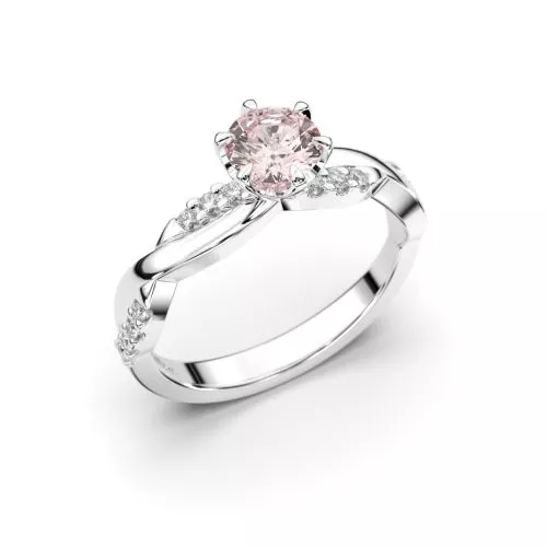 Festive Teresa Morganiitti timanttisormus, platina 569-064M-PT