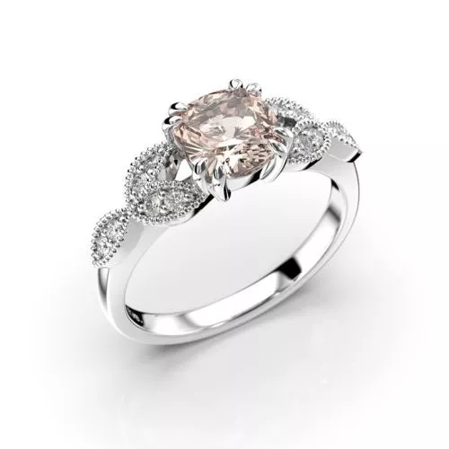Festive Mad großn Diamant Ring 14-586-092M-VK-HSI1-1
