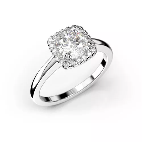 Festive Elsa timanttisormus, platina 587-090-PT