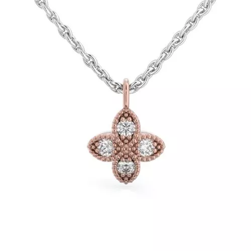 Festive Lotus timanttiriipus, punakulta 590-012R-PK