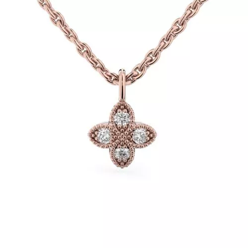 Festive Lotus timanttiriipus, punakulta 591-006R-PK