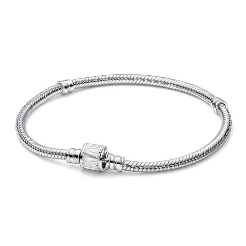 Pandora Marvel x Pandora Marvel Logo Clasp Snake Chain rannekoru 19cm  592561C01-1