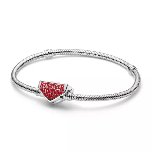 Pandora Stranger Things Clasp Snake Chain Armband 19 cm 593572C01-1