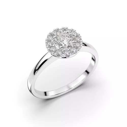 Festive Isabella timanttisormus, platina 594-042-PT