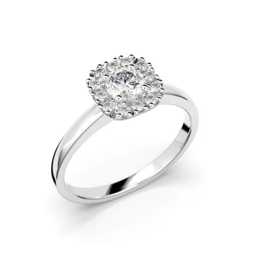 Festive Josefiina timanttisormus, platina 596-042-PT