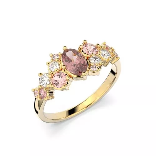 Festive Natasha Diamant Ring 14-610-100P-KK-HSI1-1