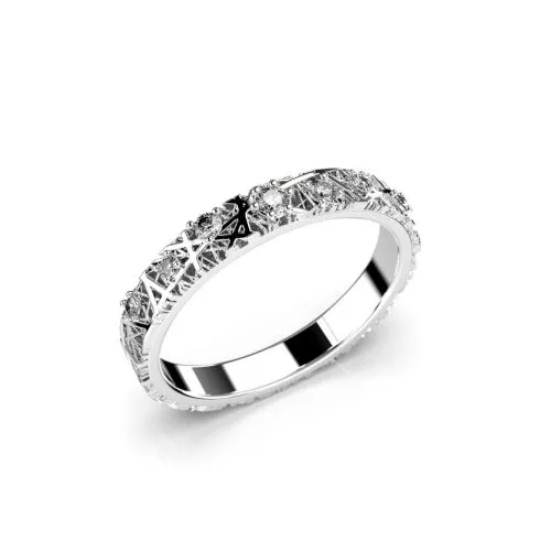 Festive Routa timanttisormus, platina 612-011-PT