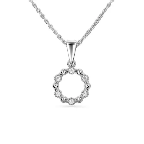 Festive Venus timanttiriipus, platina 618-006R-PT