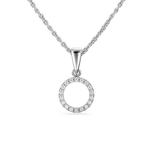 Festive Saturnus timanttiriipus, valkokulta 620-009R-VK