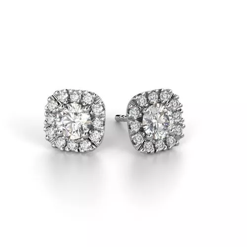 Festive Josefiina timanttikorvakorut, platina 631-084-PT