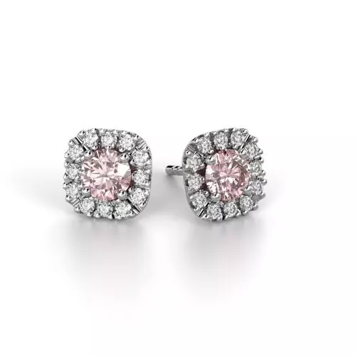 Festive Josefiina Morganiitti timanttikorvakorut, valkokulta 631-084M-VK