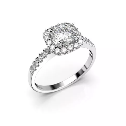 Festive Jemina timanttisormus, platina 635-076-PT