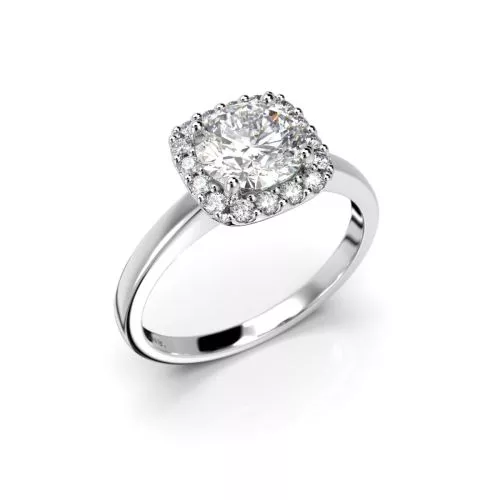 Festive Jennifer timanttisormus, platina 638-116-PT