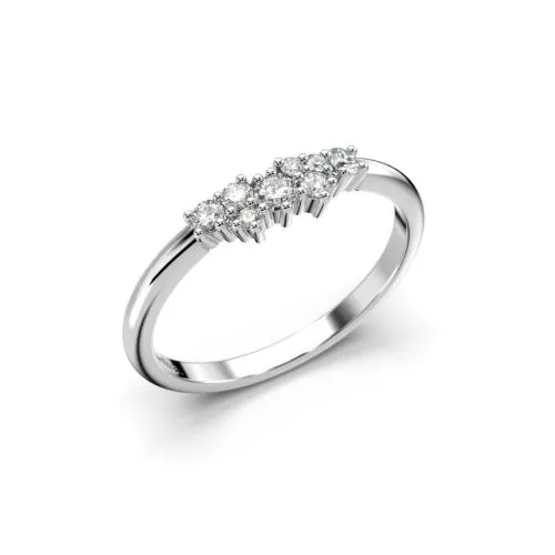 Festive Nadja timanttisormus, platina 650-018-PT