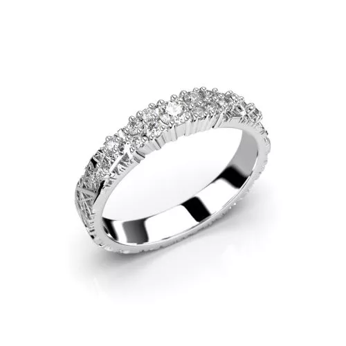 Festive Routa Rakka Kaita timanttisormus, platina 665-023-PT