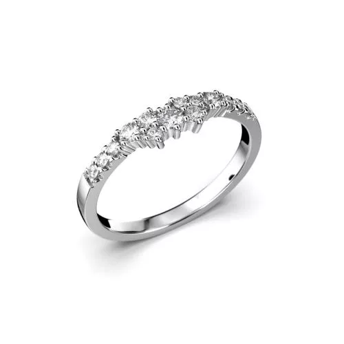 Festive Nadja Side timanttisormus, platina 667-024-PT