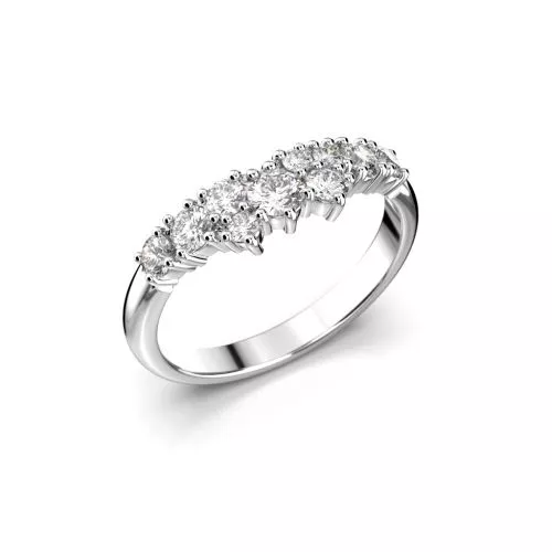 Festive Nadja Medium timanttisormus, platina 668-050-PT