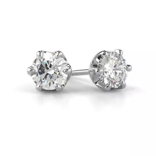 Festive Adele korvakorut, valkokulta 670-100-VK