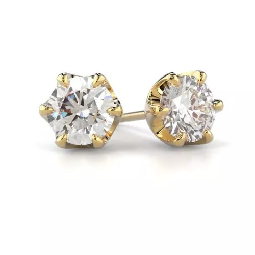 Festive Adele korvakorut, keltakulta 670-140-KK