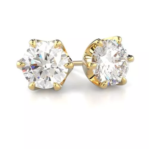 Festive Adele korvakorut, keltakulta 670-200-KK