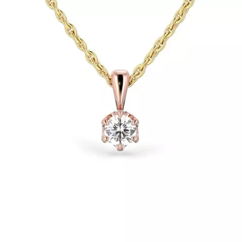 Festive Adele riipus, punakulta 671-020-PK