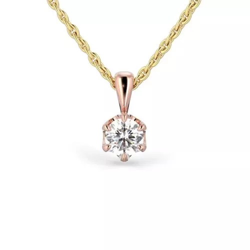 Festive Adele riipus, punakulta 671-030-PK